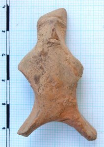 Fig. 5: Terracotta figurine of horseman, sector 20.