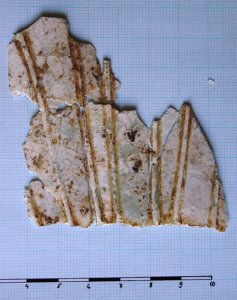 Fig. 6: Fragment of glass vessel, sector 20. 